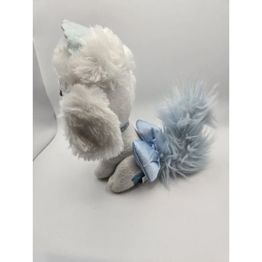Disney Palace Pets 8 Inch Cinderella Pumpkin Plush Dog‎ Stuffed White Toy Puppy